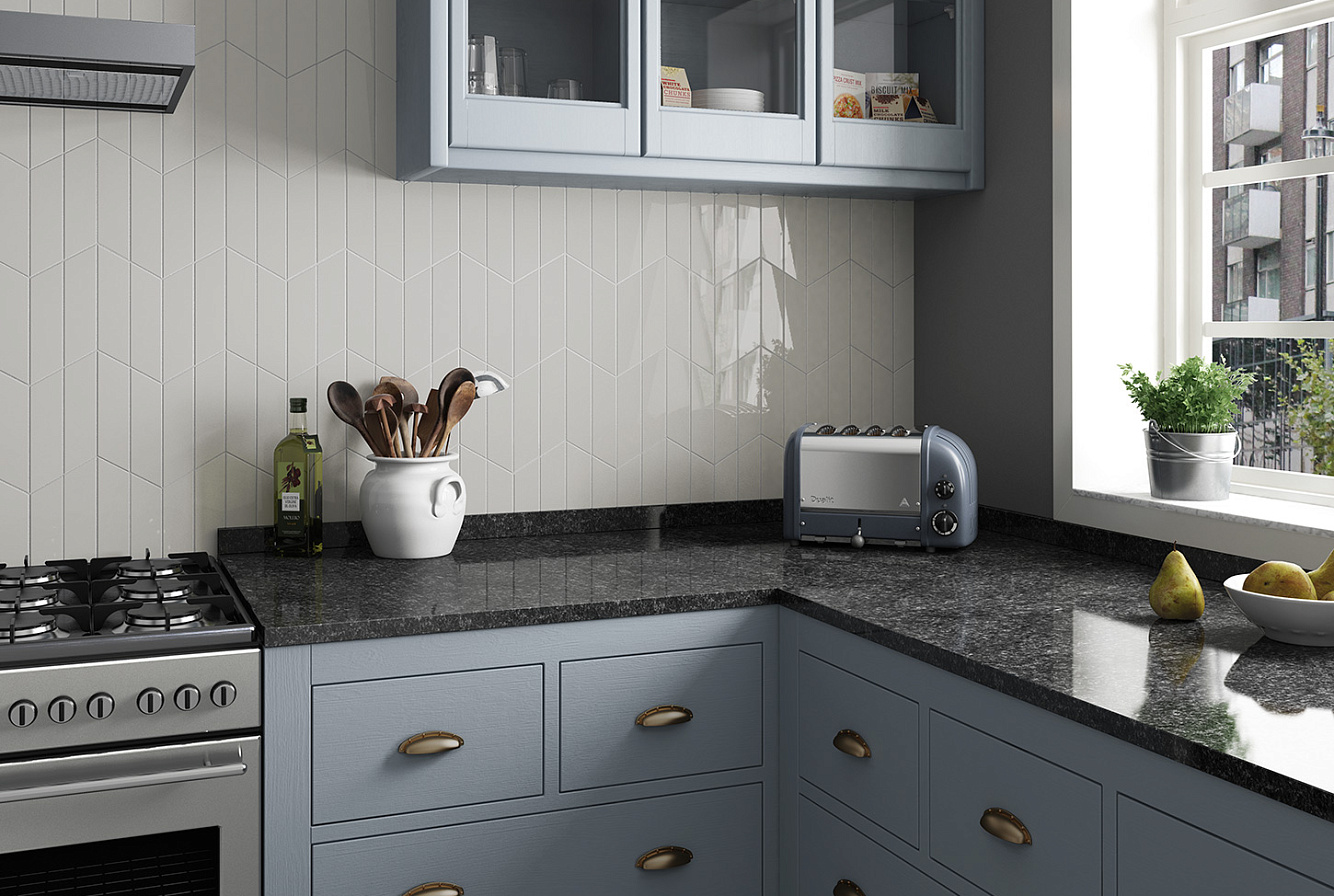 CHEVRON WALL LIGHT GREY
